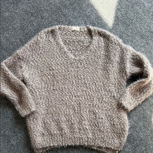 Altar’d State Cozy Women's Sweater in Soft Gray - Size Small/Medium